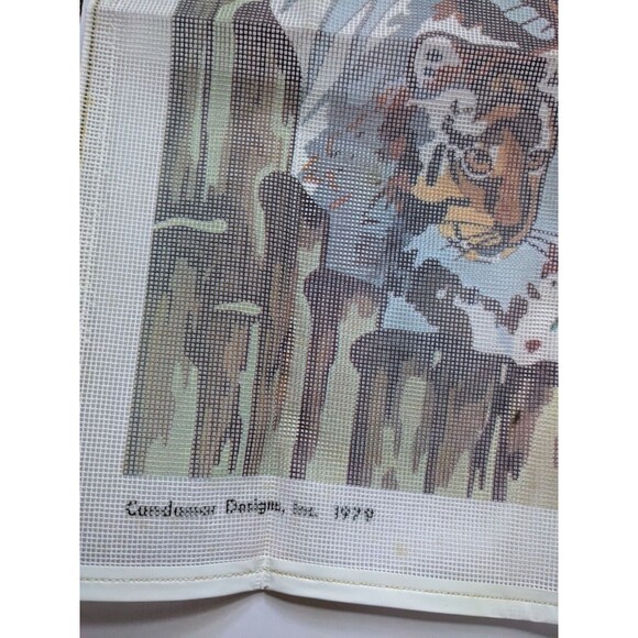 Vintage Tiger in Bamboo Needlepoint Kit Candamar Designs Something Special 30064 - Picture 4 of 7